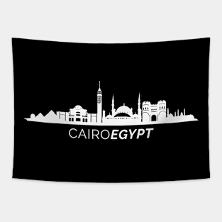 Cairo City Skyline Tapestry