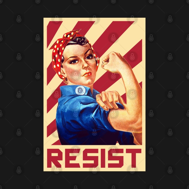 We Can Do It Rosie Resist by Nerd_art