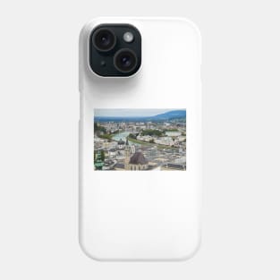 Salzburg from Hohensalzburg Castle Phone Case