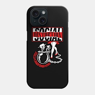 Social Distortion Skull Phone Case