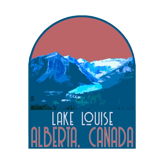 Lake Louise Decal by zsonn