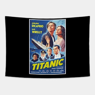 Titanic - 1997 American Romc Disaster Film Tapestry