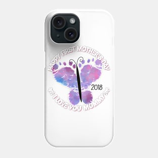 First Mom's Day Purple Phone Case