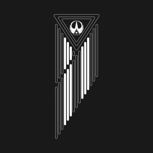 Triad of the Force - Resistance Flag (Vertical) T-Shirt