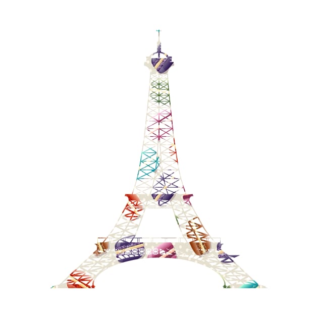 Eiffel tower by Polli