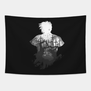 Monochrome Alucard Tapestry