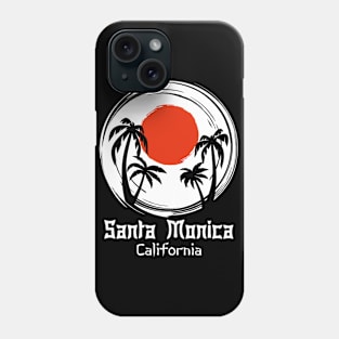 Santa Monica California Phone Case