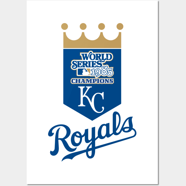 Royals Stadium 1985 World Series Lithograph