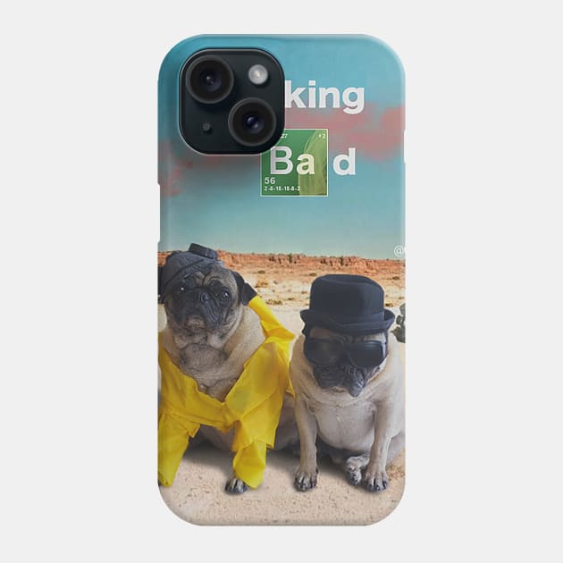 Barking Bad Phone Case by darklordpug