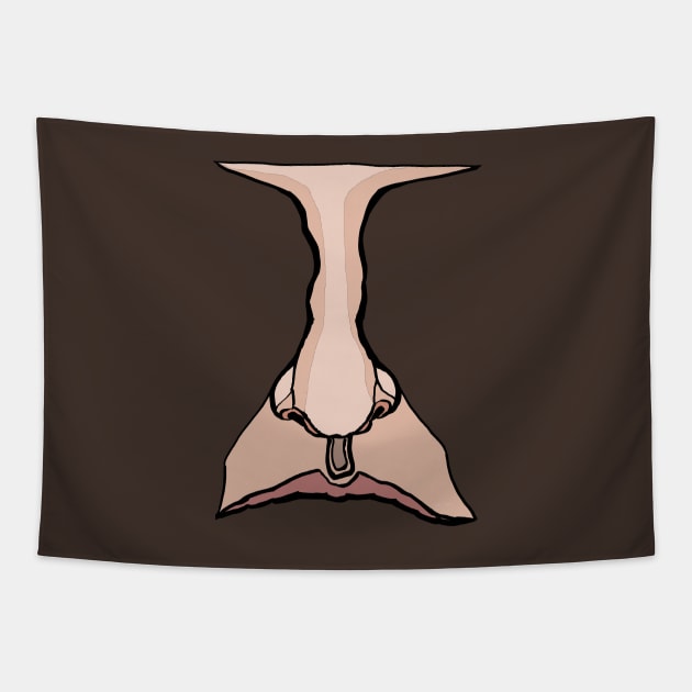 Nose Tapestry by JSnipe