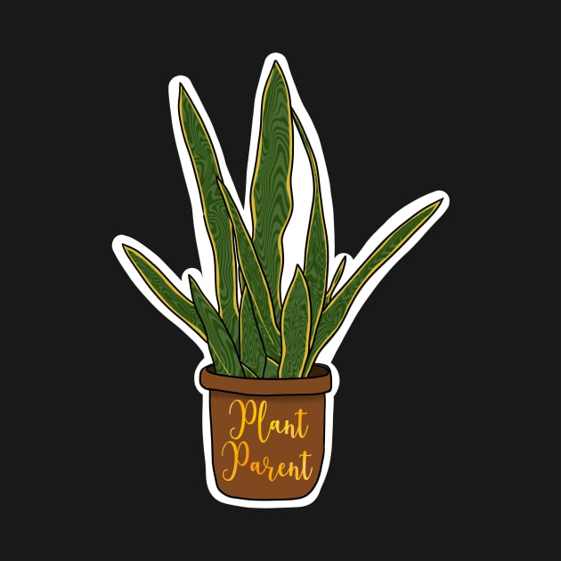 Snake Plant Parent by Rosiethekitty13