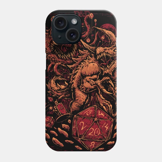 Dungeons & Dragons Phone Case by Bodya