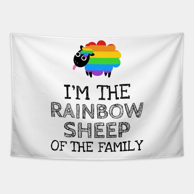 Im the Rainbow Sheep of the Family Tapestry by Evlar