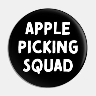 Apple picking squad Apple harvest crew Pin