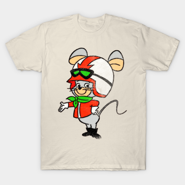 Discover Motormouse Racing Mouse (Distressed) - Motormouse - T-Shirt