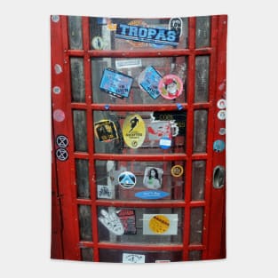 Red Telephone Box - Royal Mile, Edinburgh Tapestry