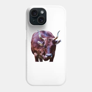 Most beautiful cow in Switzerland / Swiss Artwork Photography Phone Case