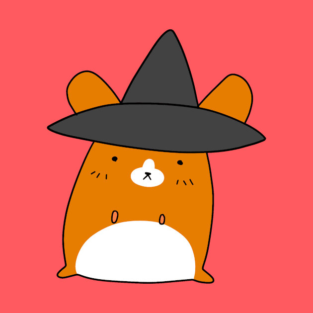 Witch Hamster by saradaboru