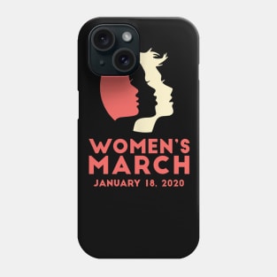 Women's March January 18 2020 Phone Case