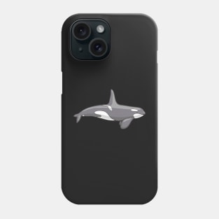 Orca Killer Whale Illustration Phone Case