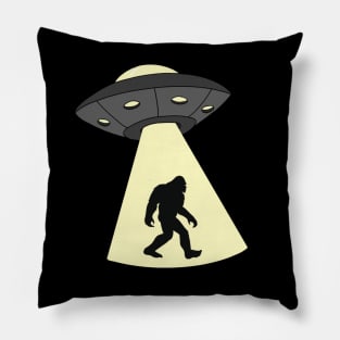 Bigfoot Abduction Pillow