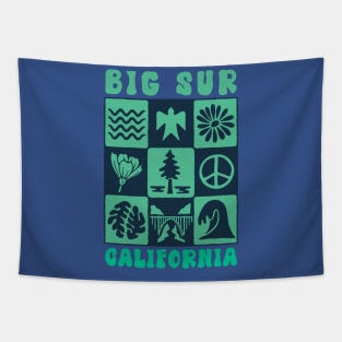 Big Sur Icons Tapestry