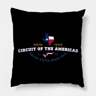 Circuit of the americas Pillow