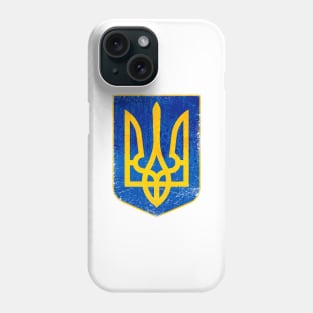 Ukraine Coat of Arms, Trident, Tryzub Phone Case