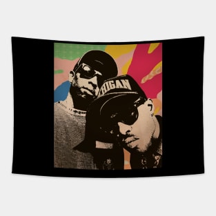 Vintage Poster - Gang Starr Style Tapestry