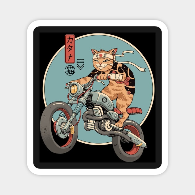 The Japanese meow is coming Magnet by Dawaly