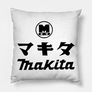 Makita tools original historic logo Pillow