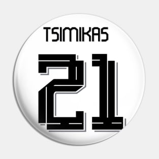 Kostas Tsimikas Away Liverpool Home jersey 22/23 Pin