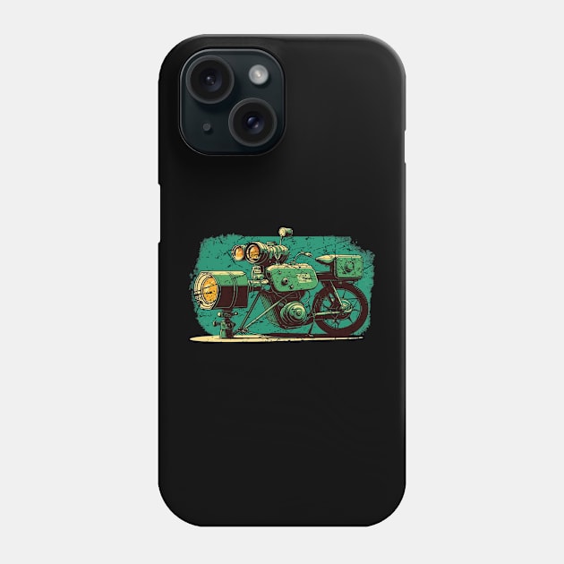 The Older Time Machine Phone Case by vamarik