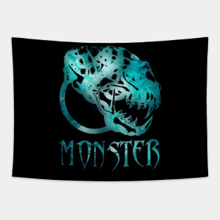 Monster skull Tapestry