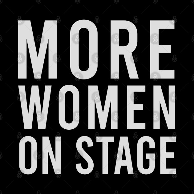more women on stage by Stellart