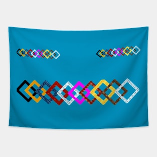 beautyful Shapes art Design Tapestry