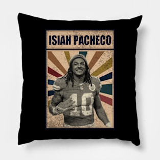 Kansas City Chiefs Isiah Pacheco Pillow