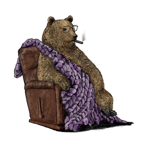 Lazy Bear by Greydn