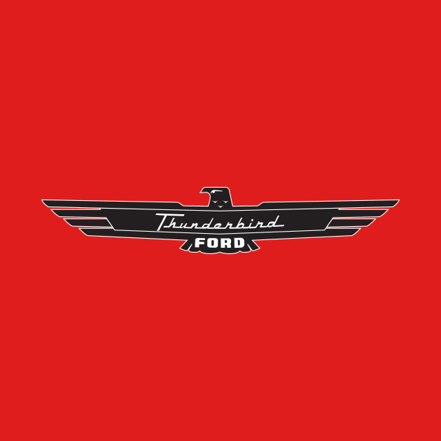 Thunderbird Emblem Black Bird by PauHanaDesign