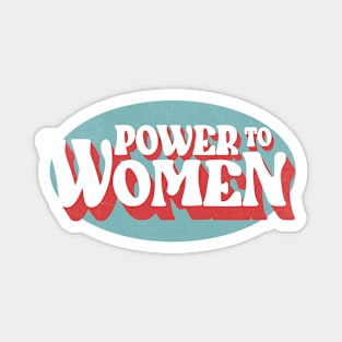 Power to Women Magnet