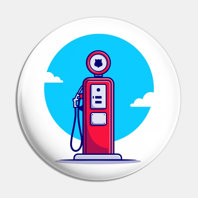 Gas Station Cartoon Illustration Pin by Catalyst Labs