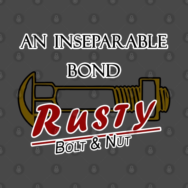 Inseparable bond, bolt and nut, rusty (2) by CarEnthusast