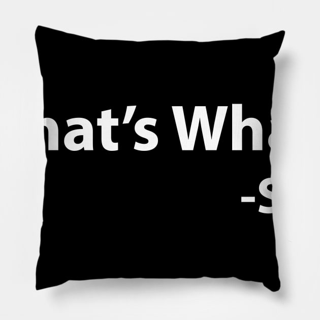 That's what she said Pillow by GeekandNerdyStuff