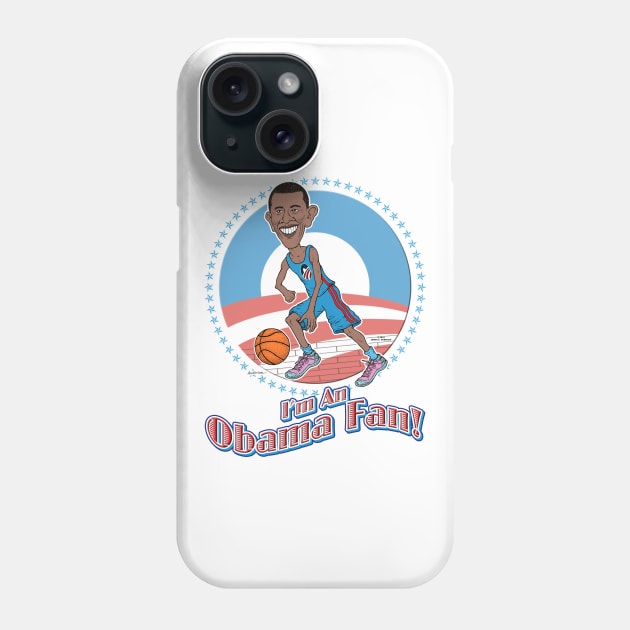 Obama Fan Phone Case by JEAndersonArt