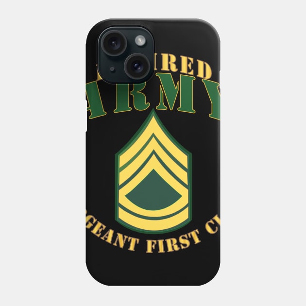 POCKET - ARMY -  SFC - Retired Phone Case by twix123844