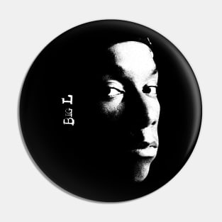 Retro Portrait Big L Pin