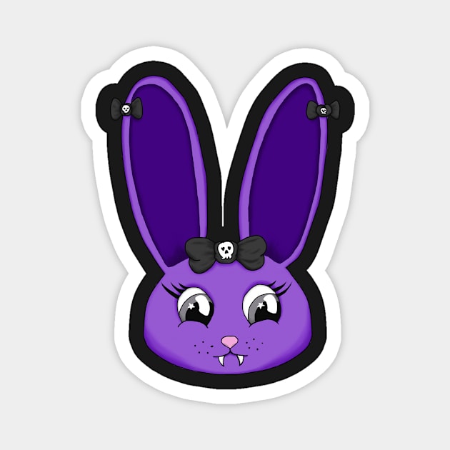 Viola the Vampire Bunny Magnet by RSewell