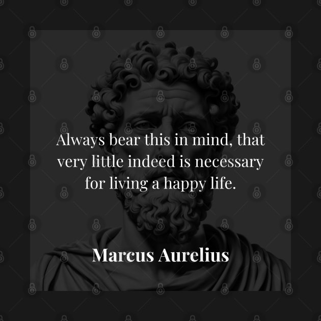 Marcus Aurelius's Insight: Happiness Lies in Simplicity by Dose of Philosophy