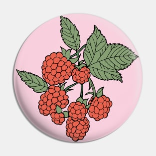 Raspberries Pin