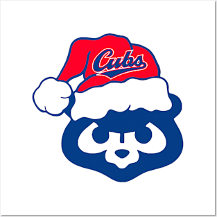 Chicago Cubs Fielding Bear by Buck Tee - Chicago Cubs - Posters and Art  Prints